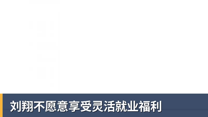 刘翔不愿意享受灵活就业福利